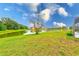 Beautiful backyard pond and grassy area at 2424 Caraway Dr, Venice, FL 34292