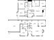 Detailed floor plan showcasing the layout of the second floor and its various rooms and dimensions at 311 1St Sw Ave, Largo, FL 33770