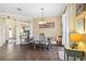 Cozy dining room featuring tile flooring and natural light at 5457 Sandy Shell Dr, Apollo Beach, FL 33572