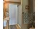 Bathroom featuring a sink, shower, and toilet at 6401 15Th N St, St Petersburg, FL 33702