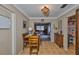Bright dining room with tiled floor and a view to the spacious bonus room at 6401 15Th N St, St Petersburg, FL 33702