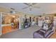 Open living room design that seamlessly flows into other living spaces at 6401 15Th N St, St Petersburg, FL 33702