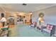 Spacious living room with comfortable seating and an open layout for entertaining at 6401 15Th N St, St Petersburg, FL 33702