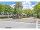 An inviting entrance to Island Place Condominiums surrounded by lush landscape at 741 Mainsail Dr, Tampa, FL 33602