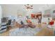 Cozy living room features a comfortable seating area, open floor plan, and hardwood flooring at 741 Mainsail Dr, Tampa, FL 33602