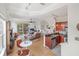 Spacious living area with an open-concept design, combining the kitchen, dining area, and living room at 741 Mainsail Dr, Tampa, FL 33602