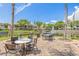Outdoor patio with waterfront views and seating area perfect for entertaining and enjoying the weather at 741 Mainsail Dr, Tampa, FL 33602