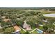 Neighborhood with mature trees and back yard pool at 8060 Timberlake Ave, Spring Hill, FL 34606