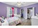 Comfortable bedroom with closet and colorful decor at 8127 Siquita Ne Dr, St Petersburg, FL 33702