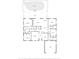 Detailed floor plan showcasing the layout of the home at 8127 Siquita Ne Dr, St Petersburg, FL 33702