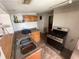 Traditional kitchen with stainless steel oven and double basin sink at 834 Grand Central St, Clearwater, FL 33756
