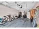 Spacious two car garage providing ample storage space for vehicles and other belongings at 860 Maclaren N Dr # A, Palm Harbor, FL 34684