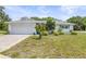 Charming single-story home with a well-manicured lawn and attached garage at 1410 Brighton Ct, Palm Harbor, FL 34684