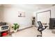 Bright home office featuring neutral walls, modern decor, a big window and plenty of natural light at 1512 56Th N Ave, St Petersburg, FL 33703