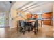 Warm dining area adjacent to the modern kitchen, perfect for Gathering meals at 2016 Chelam Way, Brandon, FL 33511