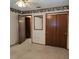 A bedroom with carpet flooring, and a closet with sliding doors at 2226 Giralda Ave, Spring Hill, FL 34606