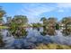 Scenic view of a tranquil pond with reflections of trees and sky, creating a serene natural setting at 239 Freeport Ne Ave, St Petersburg, FL 33702