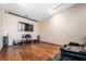 Spacious room with hardwood floors and a home theater system at 2969 La Concha Dr, Clearwater, FL 33762