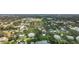 Expansive aerial view showcasing the beautiful community nestled among lush trees at 300 S Florida Ave # 600L, Tarpon Springs, FL 34689