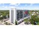 Stylish condo building surrounded by lush greenery offering a peaceful and scenic urban living experience at 3211 W Swann Avenue # 707, Tampa, FL 33609