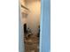 Spacious walk-in closet with wire shelving providing ample storage space and organization at 3221 Roxborough Ave, Clearwater, FL 33762