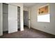 Bedroom showcasing a closet with sliding doors and a window at 37045 North Ave, Dade City, FL 33523