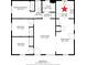 Detailed floor plan showcasing the layout of the home, including room dimensions at 37045 North Ave, Dade City, FL 33523