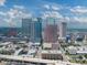 Expansive aerial view of the city's skyline, offering a glimpse of vibrant urban living at 4221 W Spruce St # 2302, Tampa, FL 33607