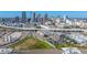 Sweeping city view featuring buildings, highways, and an evolving construction landscape at 4221 W Spruce St # 2302, Tampa, FL 33607
