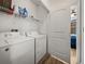 Laundry room equipped with a washer and dryer at 4221 W Spruce St # 2302, Tampa, FL 33607