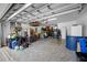 Well-lit garage with ample storage and organization at 4633 Ballantrae Blvd, Land O Lakes, FL 34638