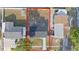 Aerial view of property with ample backyard space and a layout of surrounding neighborhood at 4803 Sierra Madre Dr, Tampa, FL 33634