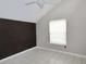 Cozy bedroom featuring tile floor, window, neutral paint scheme and vaulted ceiling at 5736 116Th N Ave, Pinellas Park, FL 33782
