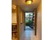 A welcoming entryway that includes a tiled floor at 105 Lakeview Way # 105, Oldsmar, FL 34677