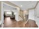 Hallway leading into the living room of the home at 11904 Greenchop Pl, Riverview, FL 33579
