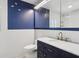 Renovated bathroom showcasing modern fixtures, marble countertops, and custom vanity at 1709 Main St, Safety Harbor, FL 34695