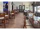 Spacious dining room with ample seating, perfect for enjoying meals with Gathering and friends at 18531 Bent Pine Dr, Hudson, FL 34667