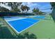 Well-maintained pickleball courts offering a fun and active recreational option for residents at 18531 Bent Pine Dr, Hudson, FL 34667