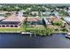 Waterfront homes featuring private docks and backyard pools, offering a serene coastal lifestyle at 18702 Van Nuys Cir, Port Charlotte, FL 33948