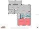 Detailed floor plan featuring a sunroom, kitchen, living room, primary bedroom with walk-in closet, and bathroom at 2214 Highclere Cir # 6, Sun City Center, FL 33573