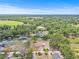 Aerial view of the property showcasing its location surrounded by lush greenery at 2233 Rightaway Ln, Plant City, FL 33565