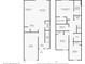 Detailed floor plan showing the layout of the home at 30989 Summer Sun Loop, Wesley Chapel, FL 33545