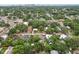Scenic aerial view of the neighborhood with mature trees and surrounding cityscape at 311 W Ida St, Tampa, FL 33603
