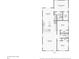 Detailed floor plan showing layout of rooms, including bedrooms, kitchen, and living area at 311 W Ida St, Tampa, FL 33603