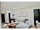 Comfortable living room features a plush sofa, modern decor, and stylish accents at 34 Harbor Oaks Cir, Safety Harbor, FL 34695