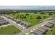 Drone shot showing the community's prime location with easy highway access at 34248 Redwood Dawn Ln, Wesley Chapel, FL 33543