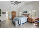 Inviting bedroom with a comfortable bed and tasteful decor creating a cozy and relaxing retreat at 3936 Crooked Island Dr, Punta Gorda, FL 33950