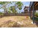 Backyard with a wood privacy fence at 4100 Miramar Way, St Petersburg, FL 33705