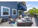 Spacious deck features comfortable seating, a hammock, and views of the surrounding landscape at 4100 Miramar Way, St Petersburg, FL 33705