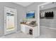 Charming office space with built-in desk, natural light, and access to closet at 4200 49Th S Ave, St Petersburg, FL 33711